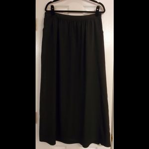 Long black skirt